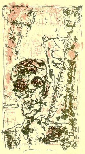 Jens Cords: Psalmen für eine lebende Mumie, Blatt 8, 1959