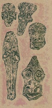 Jens Cords: Psalmen für eine lebende Mumie Blatt 5