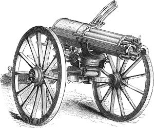 Gatlings Revolver-Kanone
