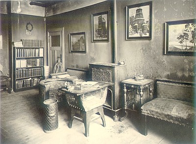 Die Dachkammer von Arno Holz, 1930