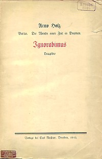 Ignorabimus 1913