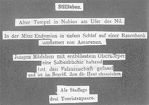 Arno Holz: Stillleben