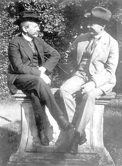 Arno Holz und Robert Reß, 1910