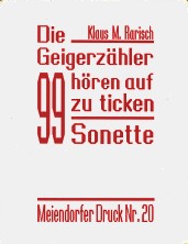 Klaus M. Rarisch: Die Geigerzhler hren auf zu ticken
