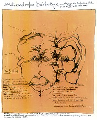 Meiendorfer Beitrag Nr. 8. Text: Rolf Haufs, Graphik: Frank Bhm