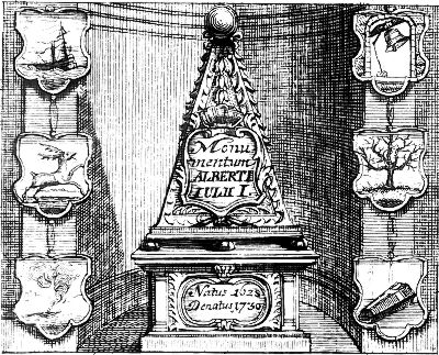 Theil III, S. 6: Monumentum Alberti Julii I.