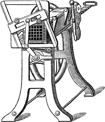 Fleischwrfelschneidemaschine